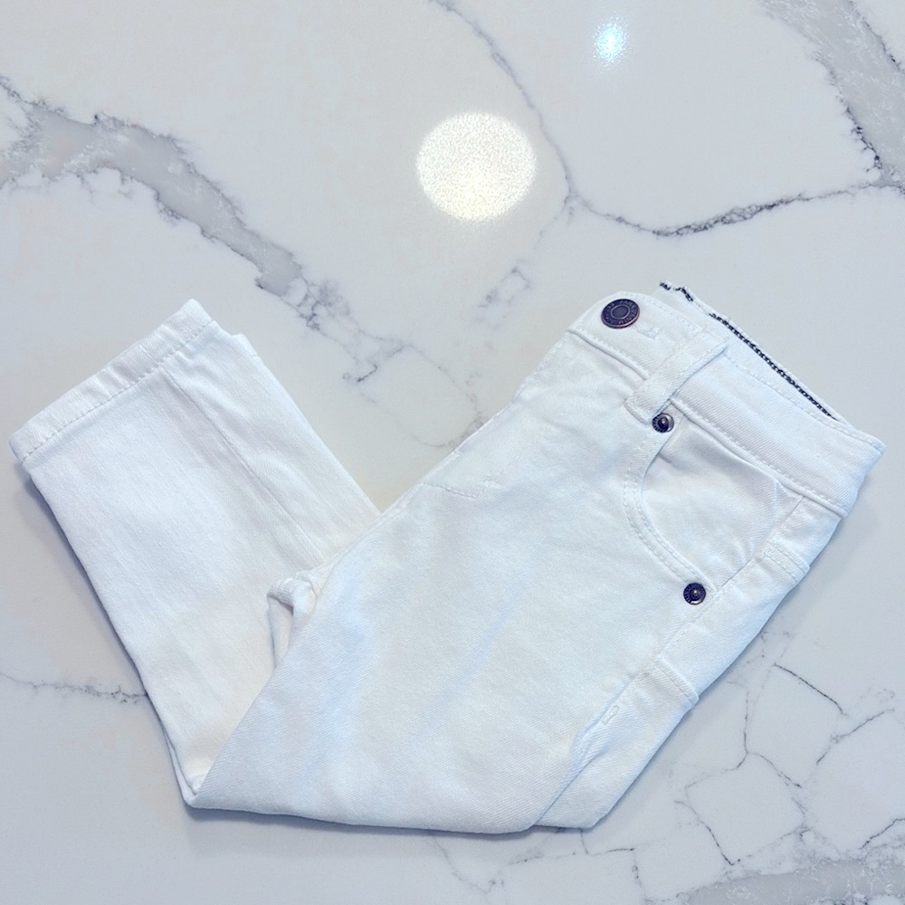 Zara baby White Denim Jeans